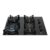 Cooktop 4 Bocas Fischer Fit Line a Gás com Mesa de Vidro Temperado e Tripla Chama Preto Bivolt