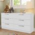 Armário de Cozinha Aéreo 60 cm 1 Porta Branco/Crema Agata Madesa