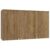 Armário Aéreo Cozinha Botanic 120 Cm 3 Portas Nogueira Fosco – Kappesberg