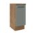 Balcão Armário de Cozinha 35 cm 1 Porta Rustic/Cinza Agata Madesa