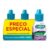 Fixador de Dentadura Corega Pó 3 em 1 Sabor Menta Forte Fixação 3 Unidades 22g