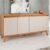 Balcão Buffet Stylo 4 Portas Mel/Off White – Viero Móveis