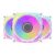 Kit Ventoinhas Aigo DarkFlash Infinity 24se, A-RGB, 3x120mm, Branco, INF24se3in1-WH