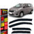 Calha de Chuva Chevrolet Spin 2012 a 2026 4 portas TG Poli Defletor Portas Protetor Janelas Fumê