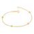 Pulseira Globos Vazados. Med 18/19 Cm Rommanel 550488