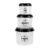 CONJUNTO POTE MANTIMENTO PMG 3 PCS 785 ML / 1.6 L / 2.9 L