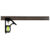 Esquadro Combinado 12pol 300mm Marceneiro Carpinteiro 45/90/120º 12  30 CM Titanium Platina
