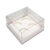 Caixa Base Brigadeiro – Branco – 4 cavidades (9x9x4,5cm) – 70 unidades – Assk – Rizzo