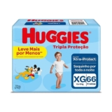 Fralda Huggies Tripla Protecao XG 66 Unidades