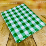 10~50 TOALHAS P/ FESTA JUNINA XADREZ VERDE 78×78 INOVE