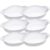 Conjunto de Assadeiras Marinex Opaline Oval Grande 1,4 Litros – 6 Peças