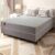 Conjunto Cama Box Casal Alpha Special 138x188x60 Bege Molas ensacadas – Hellen