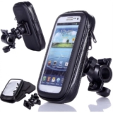 Suporte com Capa  Impermeável para Bicicleta Moto  Celular