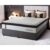 Conjunto Cama Box Espuma San Diego Branco King 193x203x67