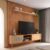 Rack com Painel para TV Até 75 Polegadas 1 Porta 2 Gavetas com Led Freijó Tb323f Jj – Dalla Costa