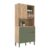 Armário de Cozinha 3 Portas 1 Gaveta Carvalho Oak/Arbo – Decibal