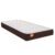 Colchão Solteiro Molas Qatar 88x188x22cm Marrom / Branco – Suporta até 200Kg por Pessoa