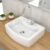 Cuba de Apoio Retangular C01 Para Banheiro RT41 Aria Branco – Lyam Decor