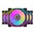 Kit Ventoinhas Aigo Darkflash Infinity 24 Pro, ARGB, 5x120mm, Preto, INF24PRO5IN1BK