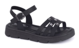 Sandália Infantil Feminina Worldcolors Aurora – Preto