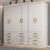 Guarda-roupa 6 Portas e 12 Gavetas New Mônaco Branco