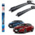 Par Limpador Dianteiro Original Bosch Nissan Versa 2021 2022 2023 Palheta Paleta