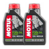 KIT MOTUL FORK OIL EXPERT 10W MEDIUM 2 LITROS