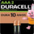Pilha Recarregável AAA Pequena DURACELL c/2 un.