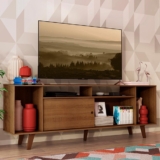 Rack para TV até 65 Polegadas Madesa Cancun com Pés – Rustic