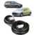 Borracha Vedação das Portas Dianteiras e Traseiras Peugeot 206 207 208 307 308 1999 até 2022