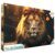 QUEBRA CABEÇA REI DA SAVANA 1000 PEÇAS GGB BRINQUEDO PUZZLE LEÃO SELVA ANIMAL NATUREZA ZOO BRINQUEDO