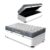 Cama Box Baú Solteiro Branca + Colchão D33 – Ortobom – Iso 100 78x188x60cm
