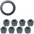 Kit Retentor Valvula E Comando Crossfox Fox Gol Golf Kombi Parati Polo Saveiro Spacefox Voyage