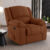 Poltrona do Papai Reclinável Manual Simon F05 Veludo Terracota – Lyam
