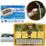 Módulo De Vidro Elétrico Universal Carro 4P Subida Descida Automática Antiesmagamento AW54 – Soft