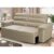 Sofá Retrátil Reclinável 3 lugares 2,00m Quantum Suede Velut Bege – King House