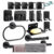 Kit Acessórios Para Banheiro Lavabo Toalheiros Preto 15 Peças Yesop
