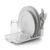 Escorredor de Louças Flat Pia Seca 4 Pratos Branco 1280 – Dasplast