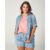 Camisa Oversized Jeans Malwee Plus