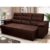 Sofá Retrátil Reclinável 4 lugares 2,30m Quantum Suede Velut Marrom – King House