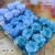 KIT 120 Forminhas Para Doces Finos BRANCO + AZUL AQUA + AZUL BEBÊ