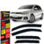 Calha de Chuva Volkswagen Gol e Voyage G5 G6 G7 G8 2008 a 2023 TG Poli Defletor 4 portas Protetor Janelas Fumê