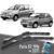 Kit 2 Palheta Automotiva Para brisa Dianteiro Palio G2 1996 até 2011 + Limpador de Vidros 100ml