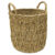 Cesta Decorativa Caubi de Seagrass com Alça – 32x32x27cm – 1 unidade – Rizzo
