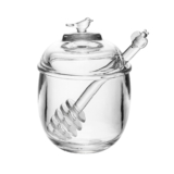 Meleira com Pegador e Tampa Bird 150ml Cristal Ecológico – Wolff