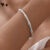 Pulseira De Bambu Em Forma De C Vnox Para Mulheres , Dourada De Aço Inoxidável Sem Manchas , Presente De Joias Da Moda