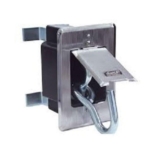 Gancho/Armador Rede Aliança 7323 Embutir Inox Polido – Embalagem com 2 Unidades