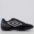 Chuteira Umbro Techno II Society Preta e Cinza