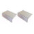 Kit 02un Esteiras Decorativa Laqueada Apoio Sofá Lisa Nude