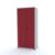 Armário de Aço 2 Portas 3 Prateleiras com Chave AP408SL Cinza/Vermelho